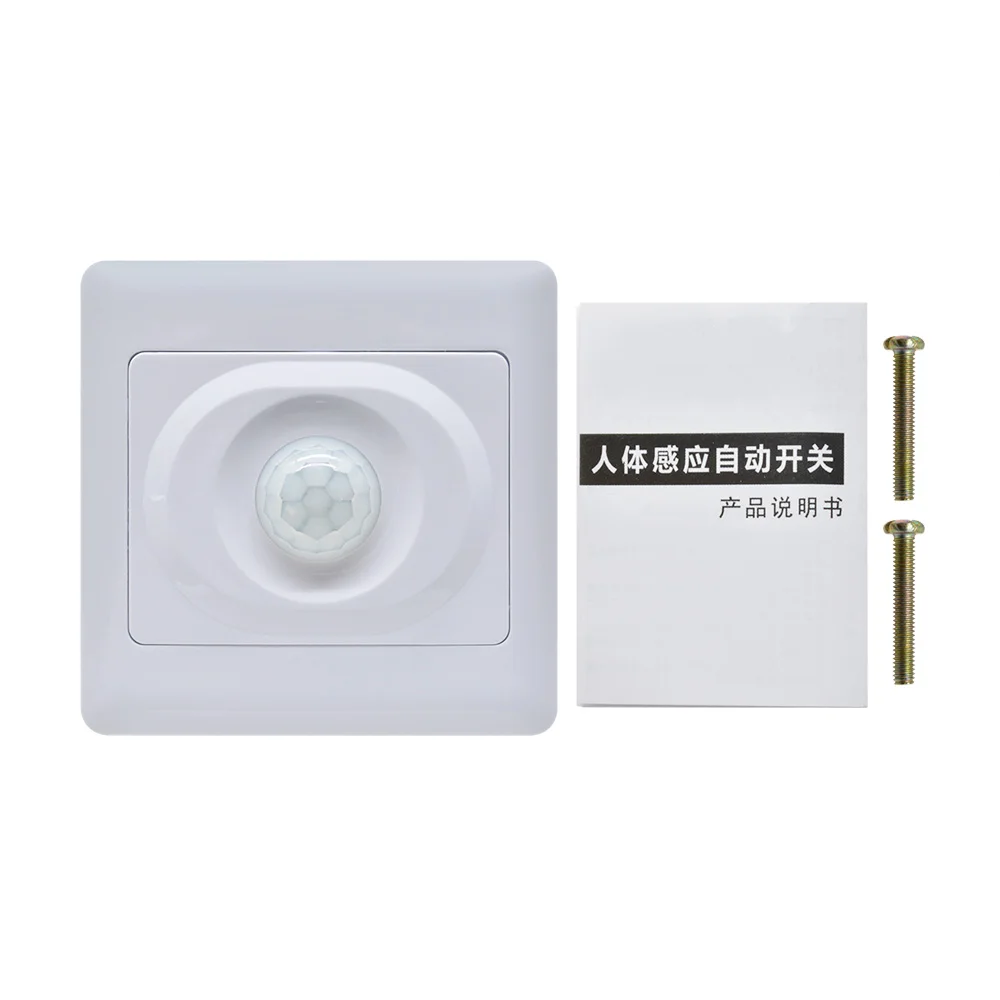 AC 110V LED PIR Motion Sensor Switch 220V IR Infrared Human Induction Detect Sensor Indoor Outdoor On Off Switch Light Switch