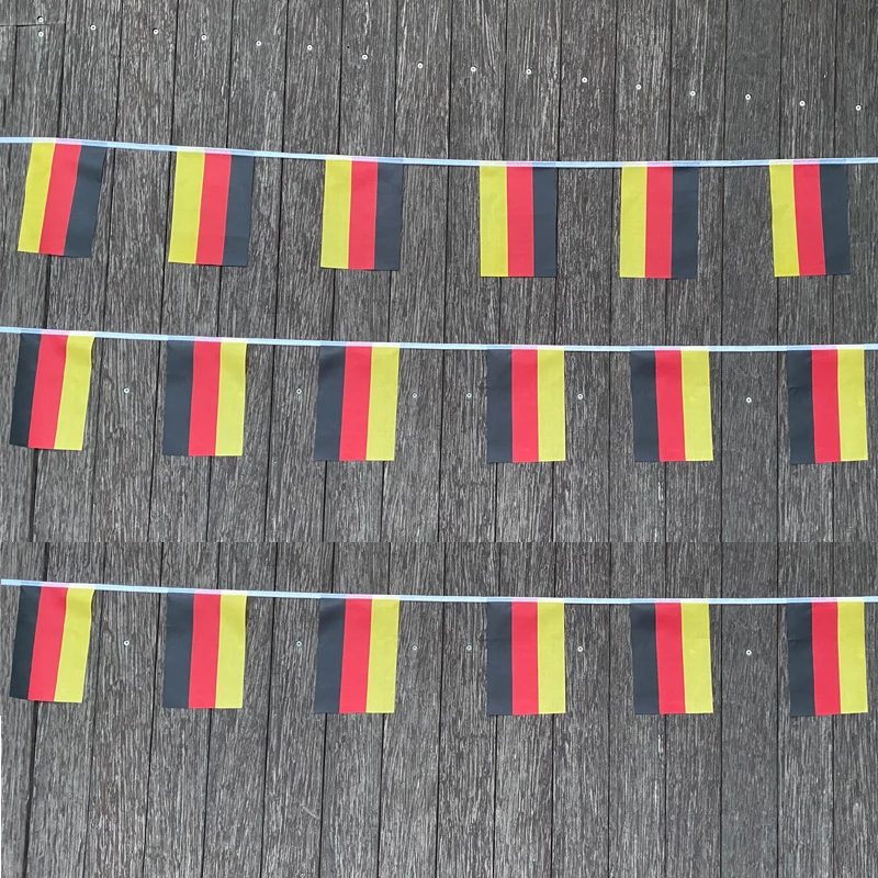 xvggdg   20pcs/set     Germany   bunting flags Pennant String Banner Buntings Festival Party Holiday