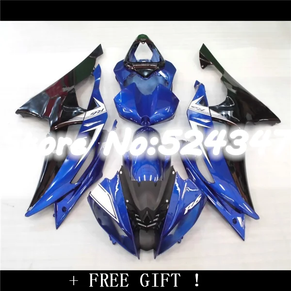 Nn-YZFR6 2008 2012 blue black 08-12 YZF R6 09 10 11 YZF-R6 08 09 10 11 12 2008-2012  Fairing for Yamaha