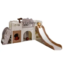 YY Slide Indoor Home Children 2 to 10 Years Old Climbing Slide Assembled Toys Slide