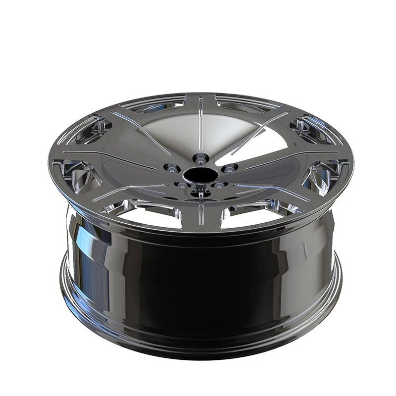 Monoblock Bumper Car Wheels Polished Chrome Forged Rim For Audi 18 19 20 Inch 5x112 Aluminium Alloy Auto Car Wheel