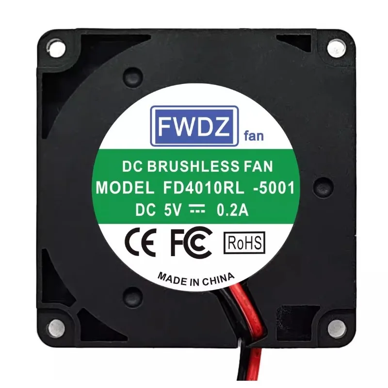 New Cooler Fan PI05 Mini PC MODEL FD4010RL-5001 5V 0.2A Fan 40*40*10MM