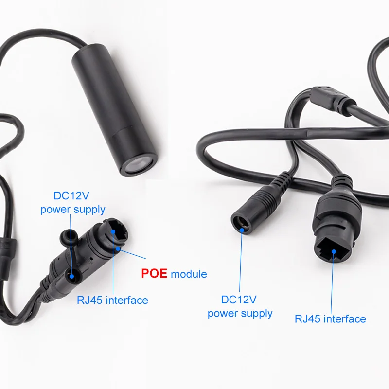 3MP HD Mini POE IP Camera Video Surveillance Network Camera with POE Pen-type Video Recorder Motion Detection Camera with ONVIF