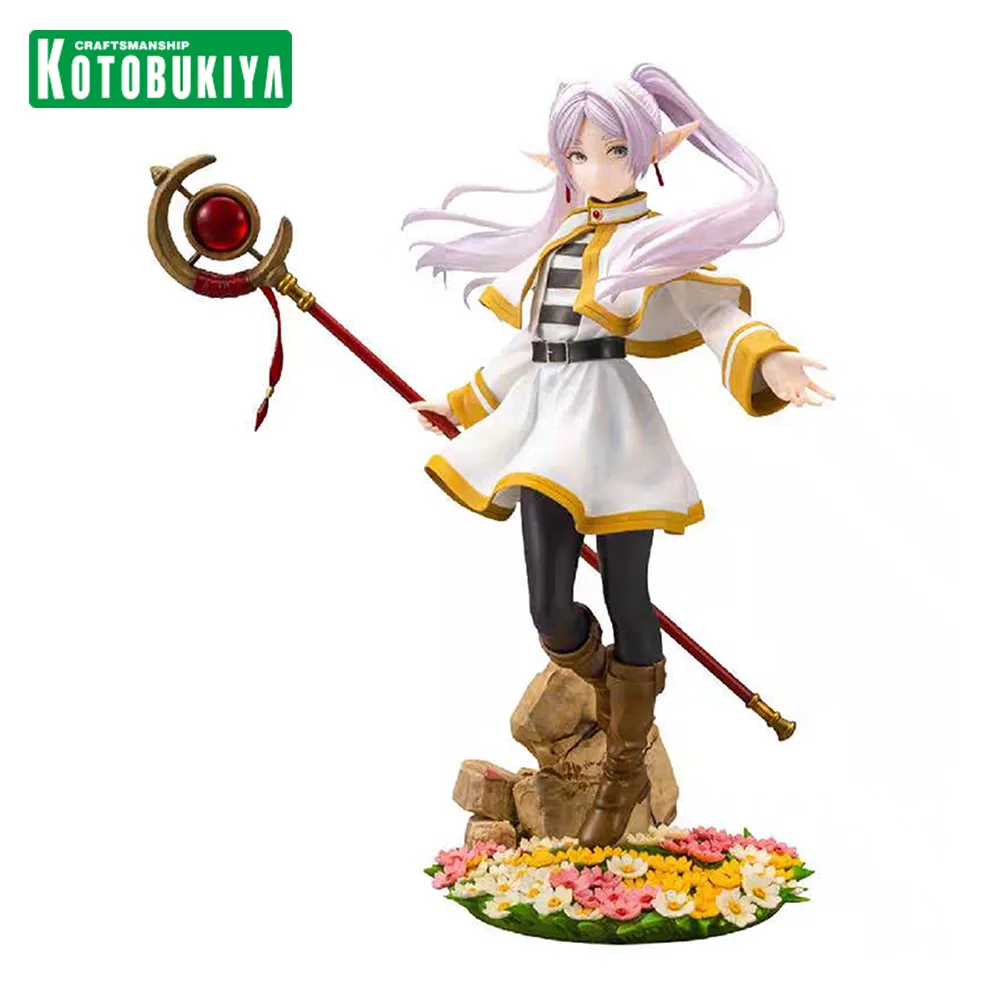 Original in Stock  Kotobukiya Sousou No Frieren Frieren Anime Figure Action Figure Collection Series Model Toys Garage Kit