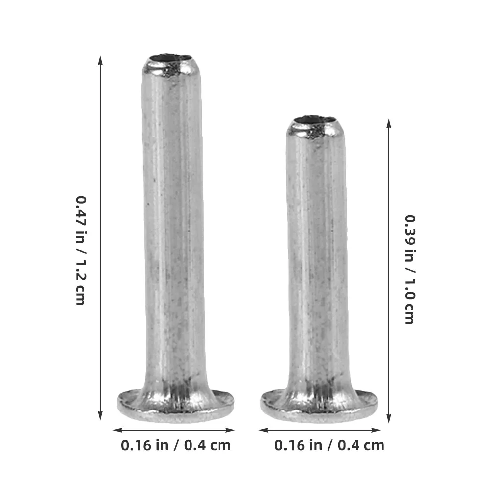 16Pcs Umbrella Rivet Alloy Repair Parts Quick Installation Folding Fishing Umbrella Frame Replacement Tubular Pins Stretcher