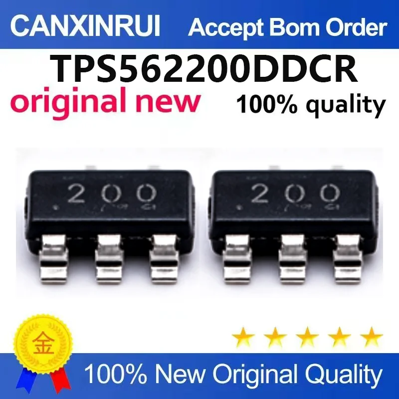 （5pcs-10pcs）Brand new original TPS562200DCDCR SOT23-6 4.5-17V 2A synchronous buck converter chip