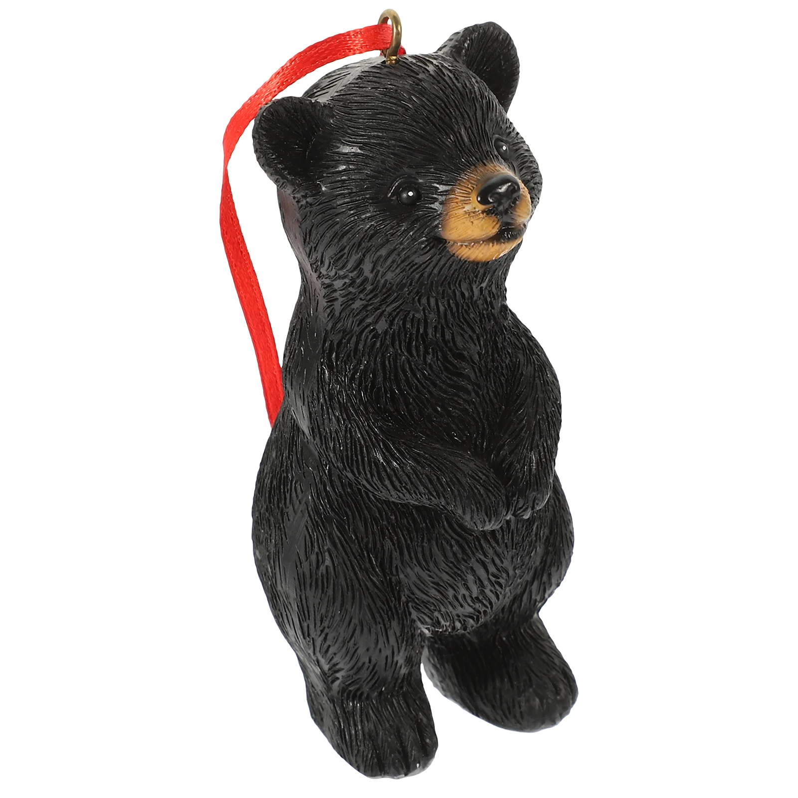 لطيف الدب الشكل الراتنج الدب تمثال فريد حديقة الديكور مقاوم للماء ديكور خارجي رائعتين التمتع البصري #3