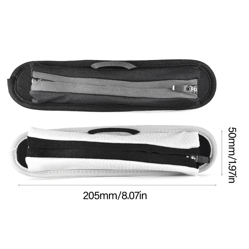 Headphone Headband Cover Cushion Mesh Cloth Zippers Instalasi untuk ms9bn ms7bt ms5t 066a