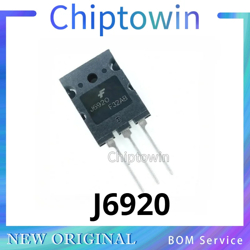 5/50/500 pcs J6920 J6920A TO-3PL High Power Transistor Original In Stock W7
