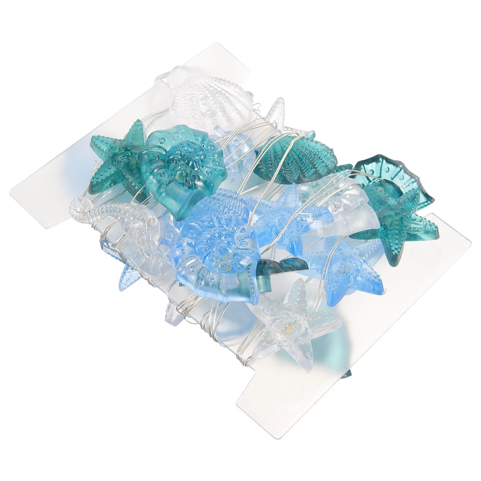 

3 Meter 30 Led Sea Horse Conch Shell String Lights Ocean Decor For Beach Theme Party Bedroom Decoration Fairy Lights