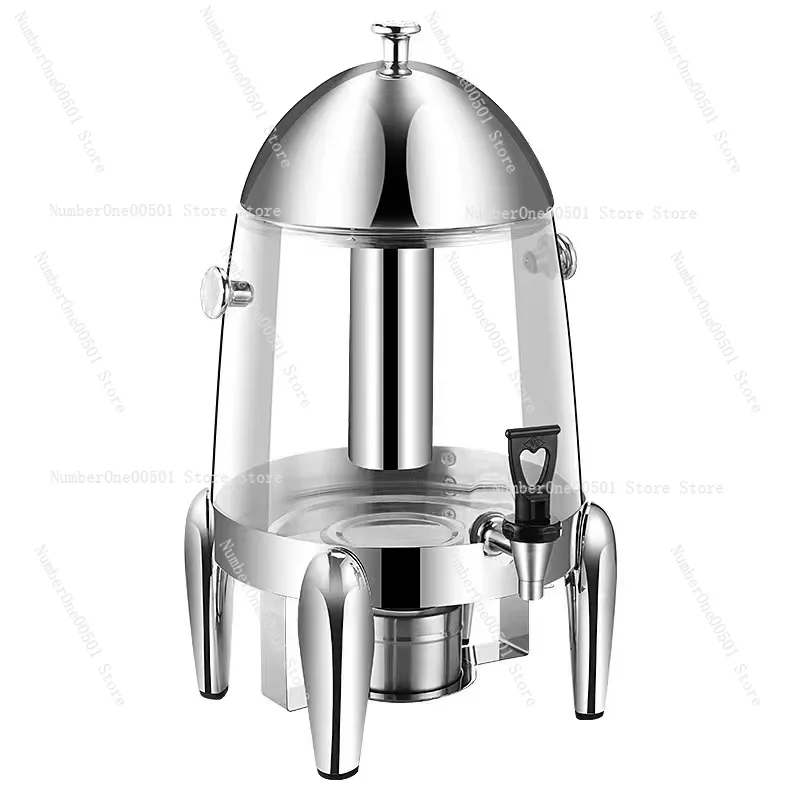 

Commercial Stainless Steel Beverage Dispenser Electric Milk Warmer Juice Server for Cafes Buffets
