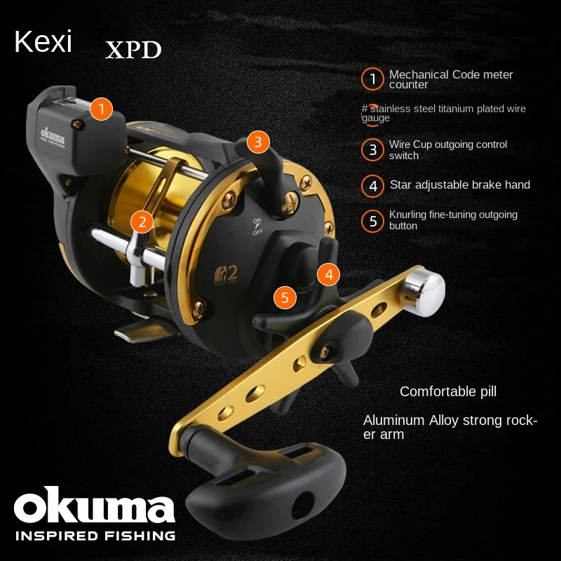 Okuma-Classic Pro XPD Anchor Fishing on Ice Reel