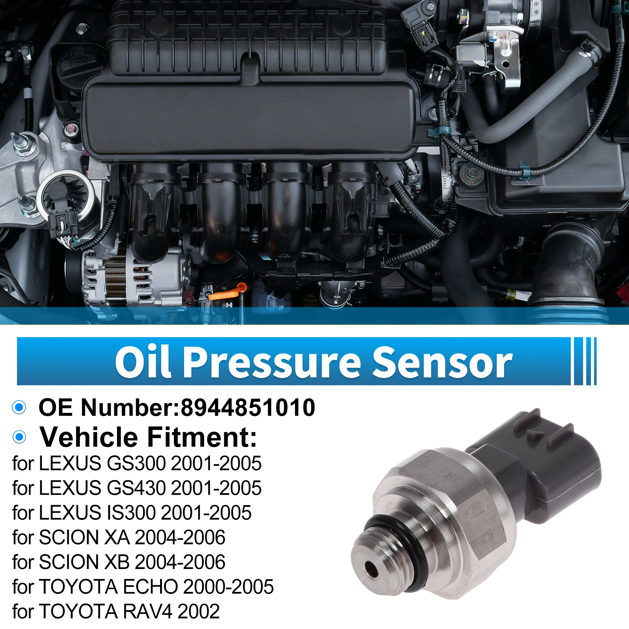 UXCELL No.8944851010 Engine Oil Pressure Sensor for LEXUS GS300 2001-2005