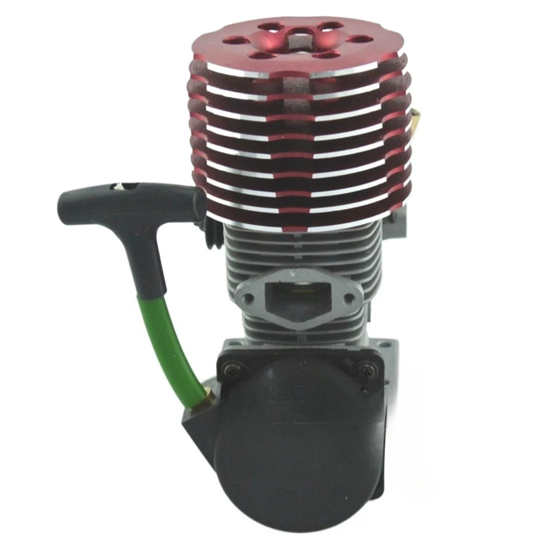 Asp28cx motor de metanol de 28 classes, escala 1:8, pull start, motor de escape traseiro, controle remoto, veículo off road, modelo de motor de metal