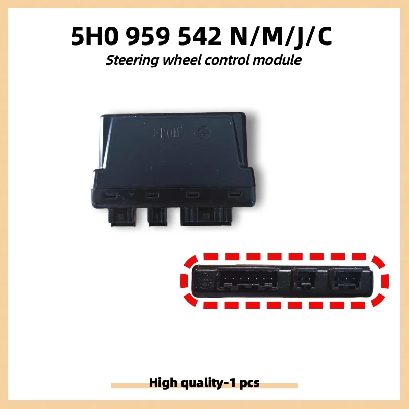 5H0 959 542N 5H0959542M/C/J Steering Wheel Travel Assistance Lane Assistance Off hand Module Touch Recognition Control Module