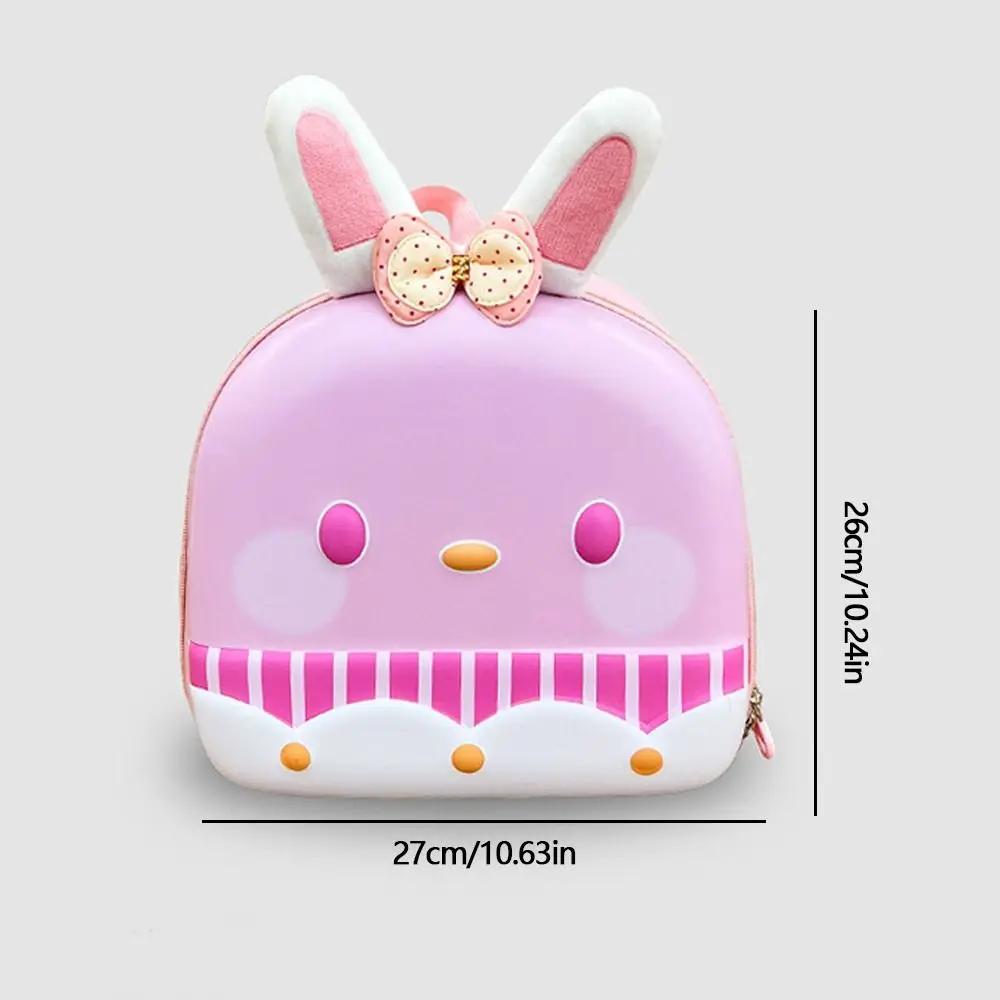 Fashion Cartoon Rabbit School Bag Large Capacity Portable Shoulders Bag Outdoors Travel EVA Backpack