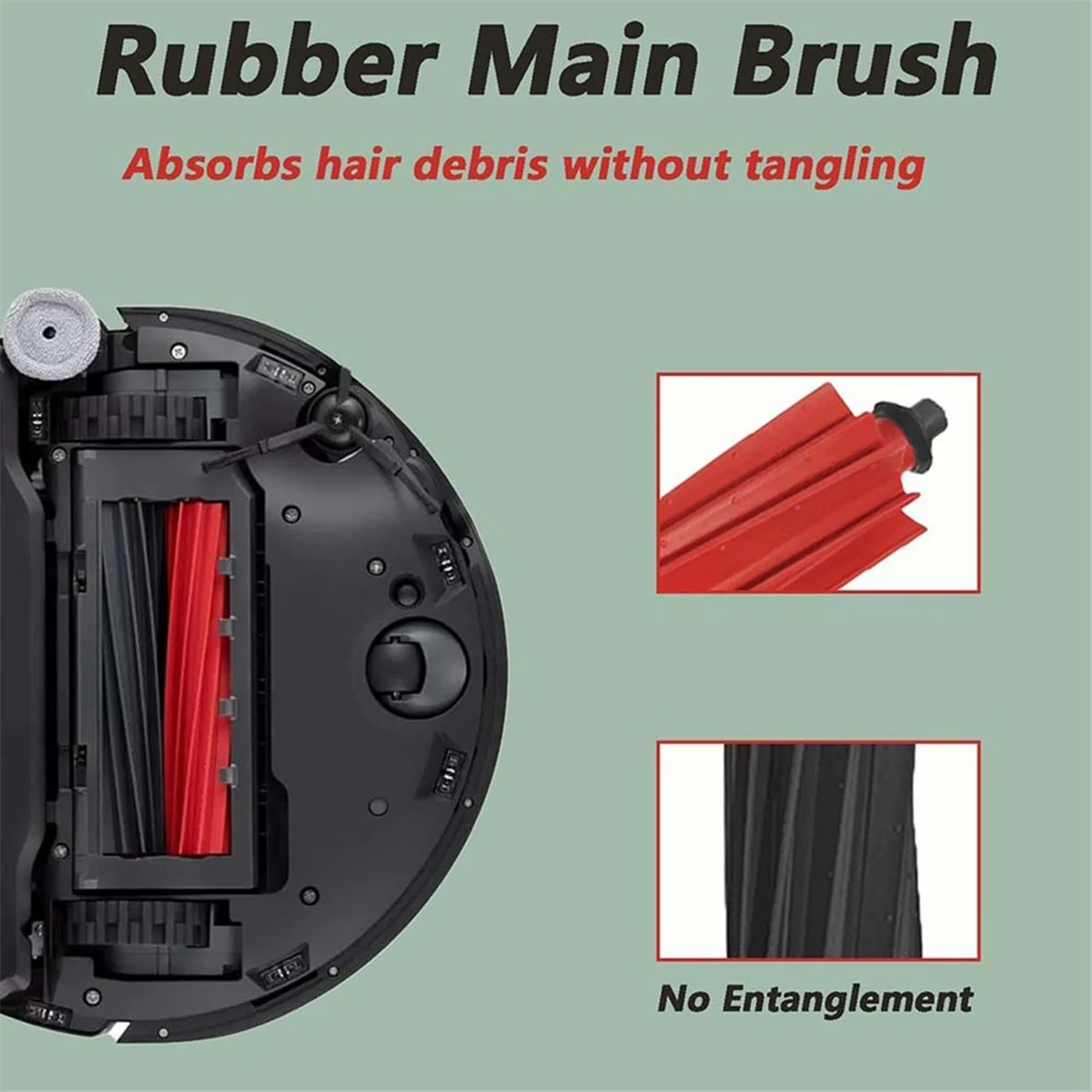 FZFZ 20 個交換部品 Qrevo マスター/V20/P10S プロ真空メインサイドブラシモップクロス HEPA フィルターダストバッグ