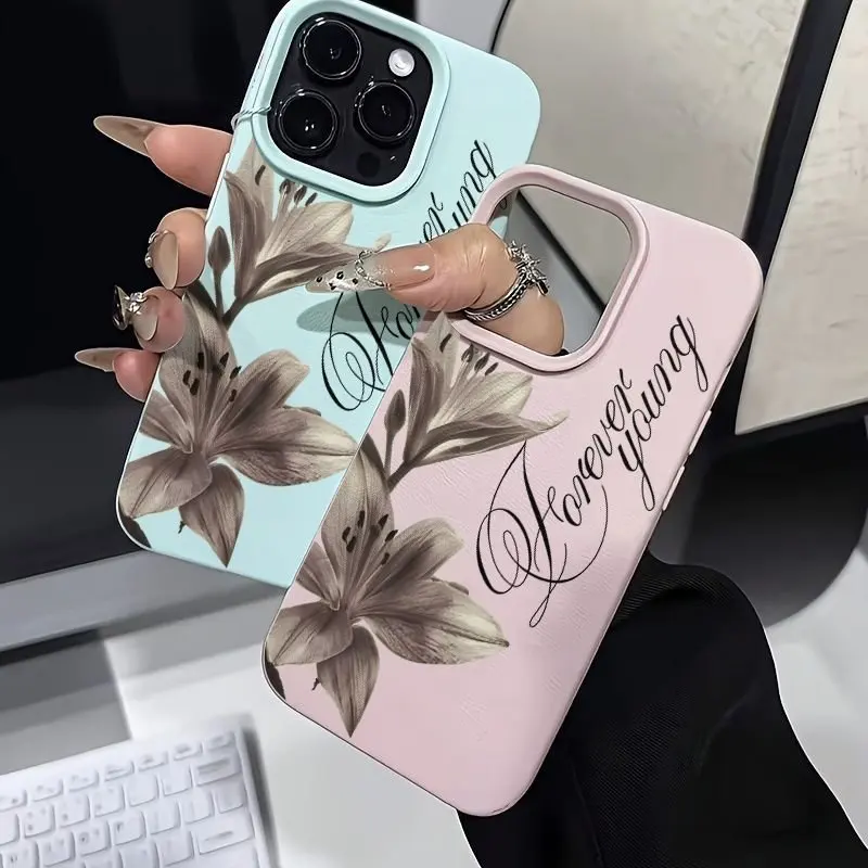 Luxury Lily lines Lichee leather pattern Phone Case For Samsung A36 A26 A07 A55 A35 A16 A54 A34 A25 A24 A15 A14 A05S A05 4G 5G