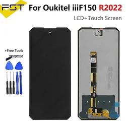 New Original For Oukitel iiiF150 R2022 Cell Phone LCD Display Touch Screen Digitizer Assembly LCD iiiF150 R2022 Display LCD