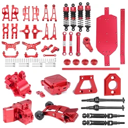 MJX 14210 14209 H14BM Zestaw metalowych wahaczy zawieszenia Wieża amortyzatora Zestaw zespołu układu kierowniczego Hyper Go RC Części do modernizacji