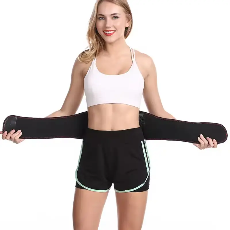 هايت الجودة النساء الرعاية الصحية الاهتزاز سليم الكهربائية الحرارة حتى مدرب خصر حزام تسخين حزام الحرارة النحيف للاستخدام المنزلي