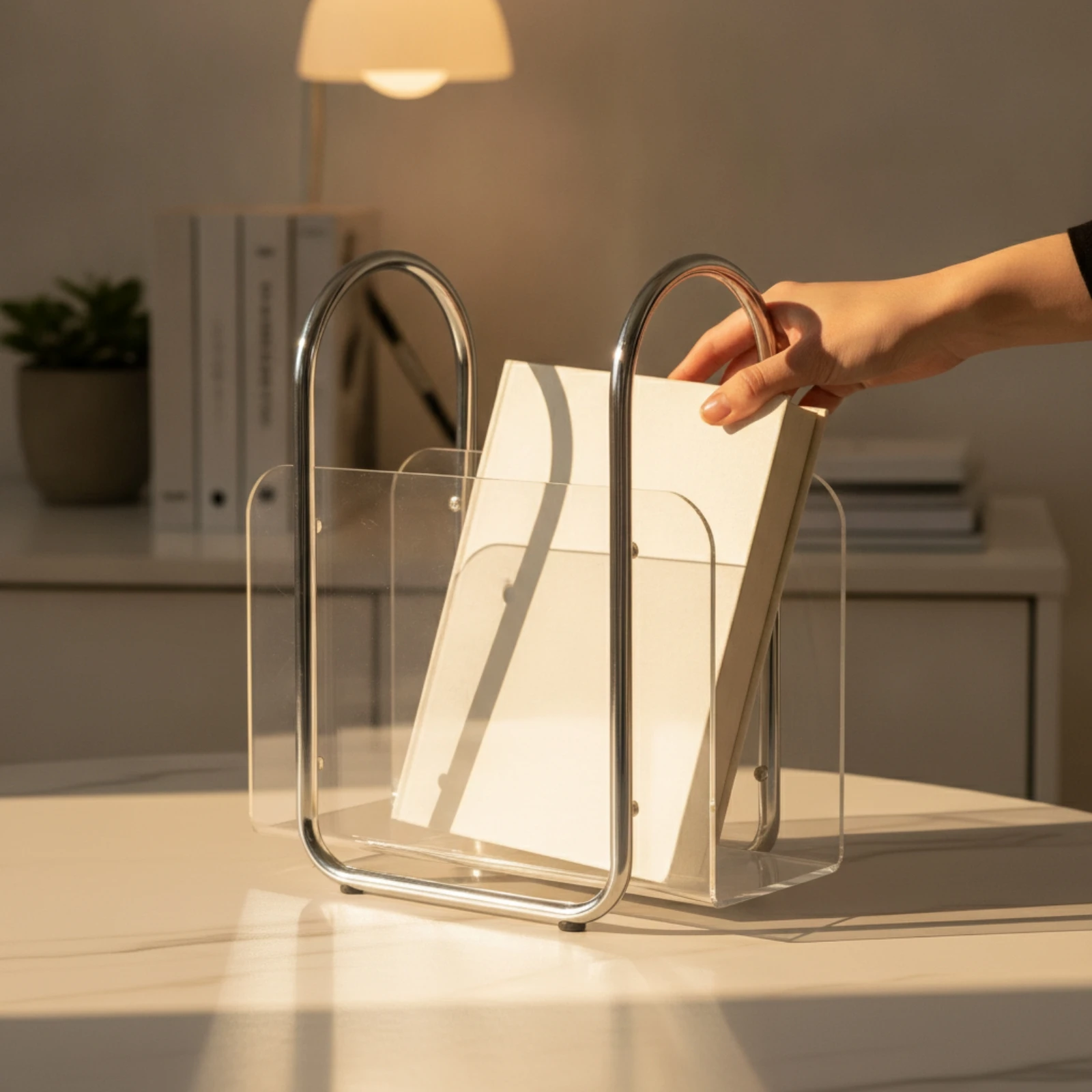 organizzatore-per-libri-moderno-porta-libri-e-riviste-in-acrilico-trasparente-sottile-ideale-per-scrivania-o-mensola
