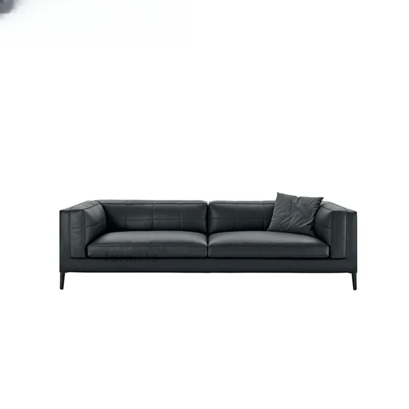

Minimalist light luxury designer furniture, high-end fabric living room model room diving, sofa