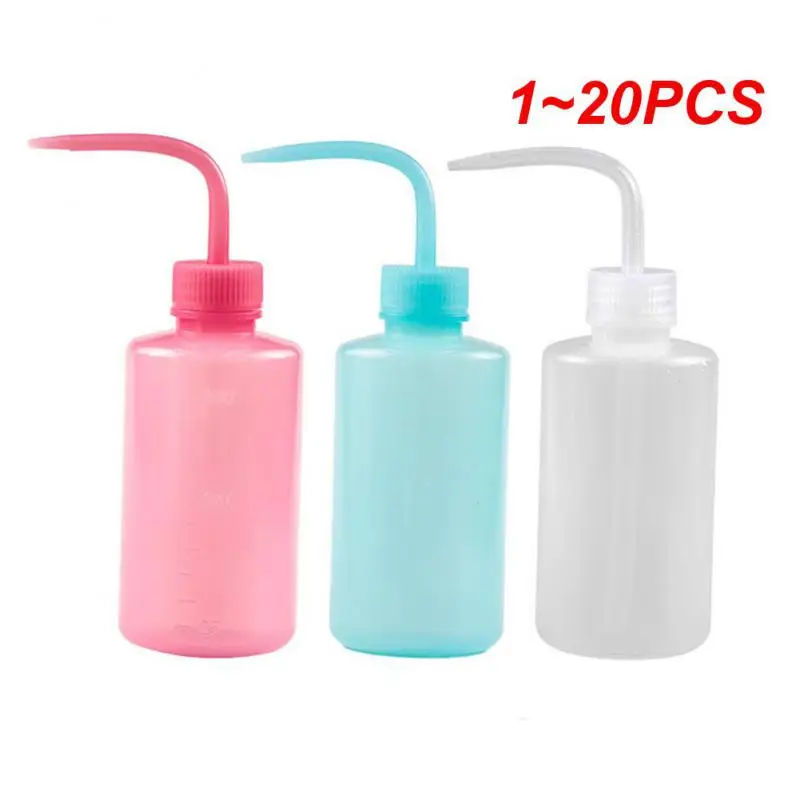 1~20PCS 250ml Eyelash Extension Elbow Flush Bottle Non-Spray 3 Colors Tattoo Diffuser Soap Supply Wash Bottle Wash Squeeze