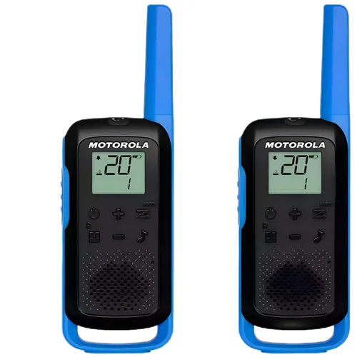 Motorola-T62 Go 워키토키, 16 채널, 최대 8 km 범위, 통화 불가, 야외 모험 여행 