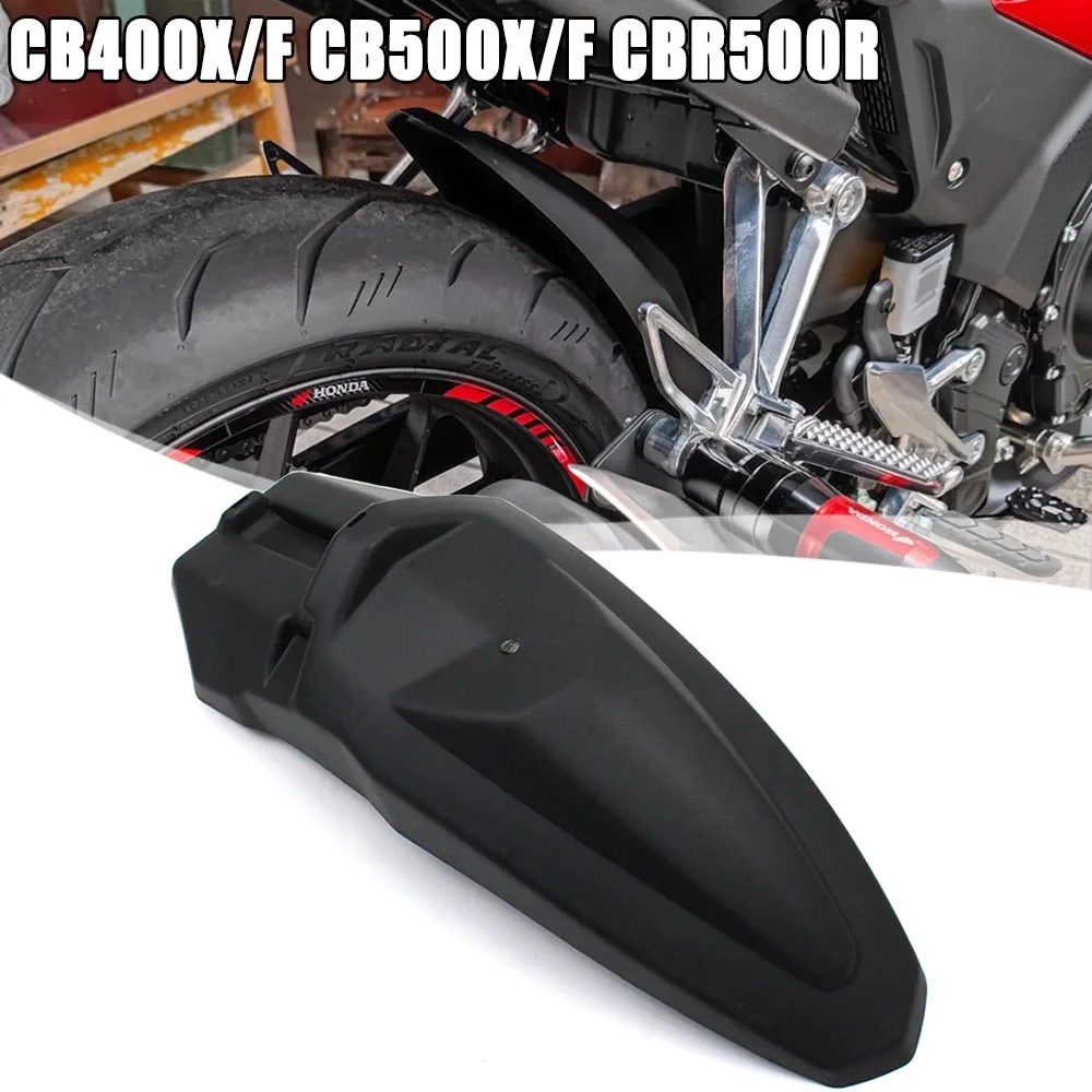 Rear Fender Mudguard Tire Hugger Splash Guard For Honda CB500X CBR500R CB500F CB500 X/F CBR 500R 2013-2019 2018 2022 2021 2020