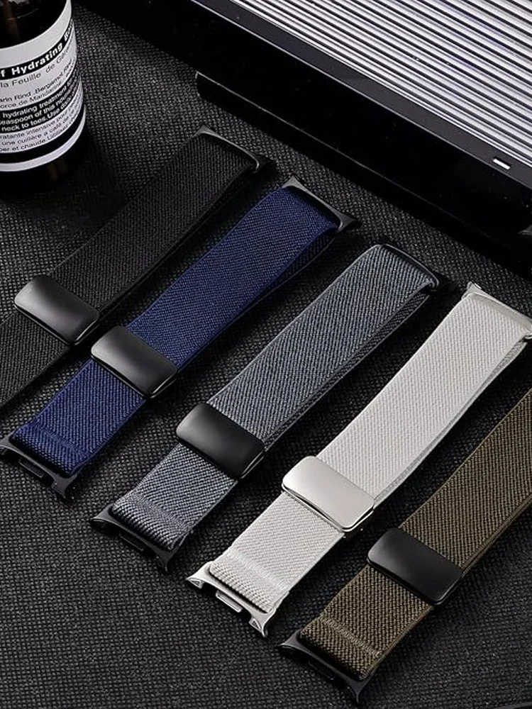 سوار مغناطيسي قابل للتمدد لساعة سامسونج جالاكسي 8 44 ملم 40 ملم سوار بديل للمعصم كوريا جالاكسي ساعة 8 كلاسيكي 46 ملم