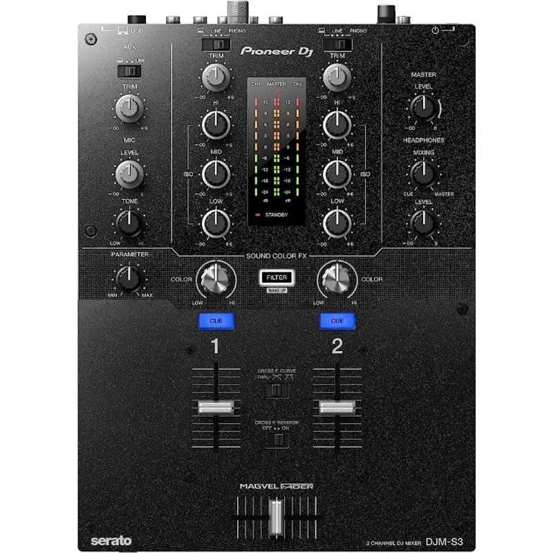 100% лучшее предложение на 2-канальный микшер Pioneer DJM-S3 для Serato DJ Pro/