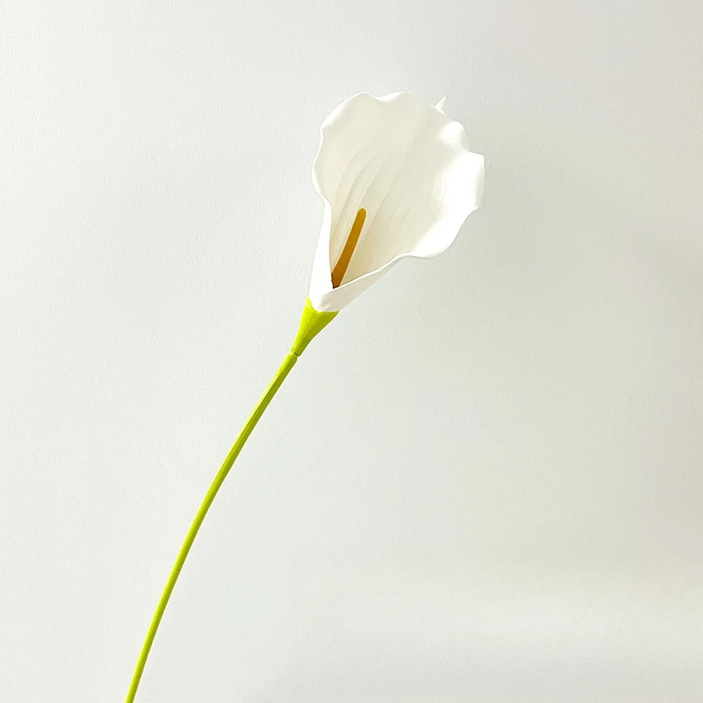 10 Stück Künstliche Große Calla-Lilien Schaumstoffblumen Brautstrauß-Zubehör Hochzeitsdekoration Party-Blumenarrangements Heimdekoration – Detail 4