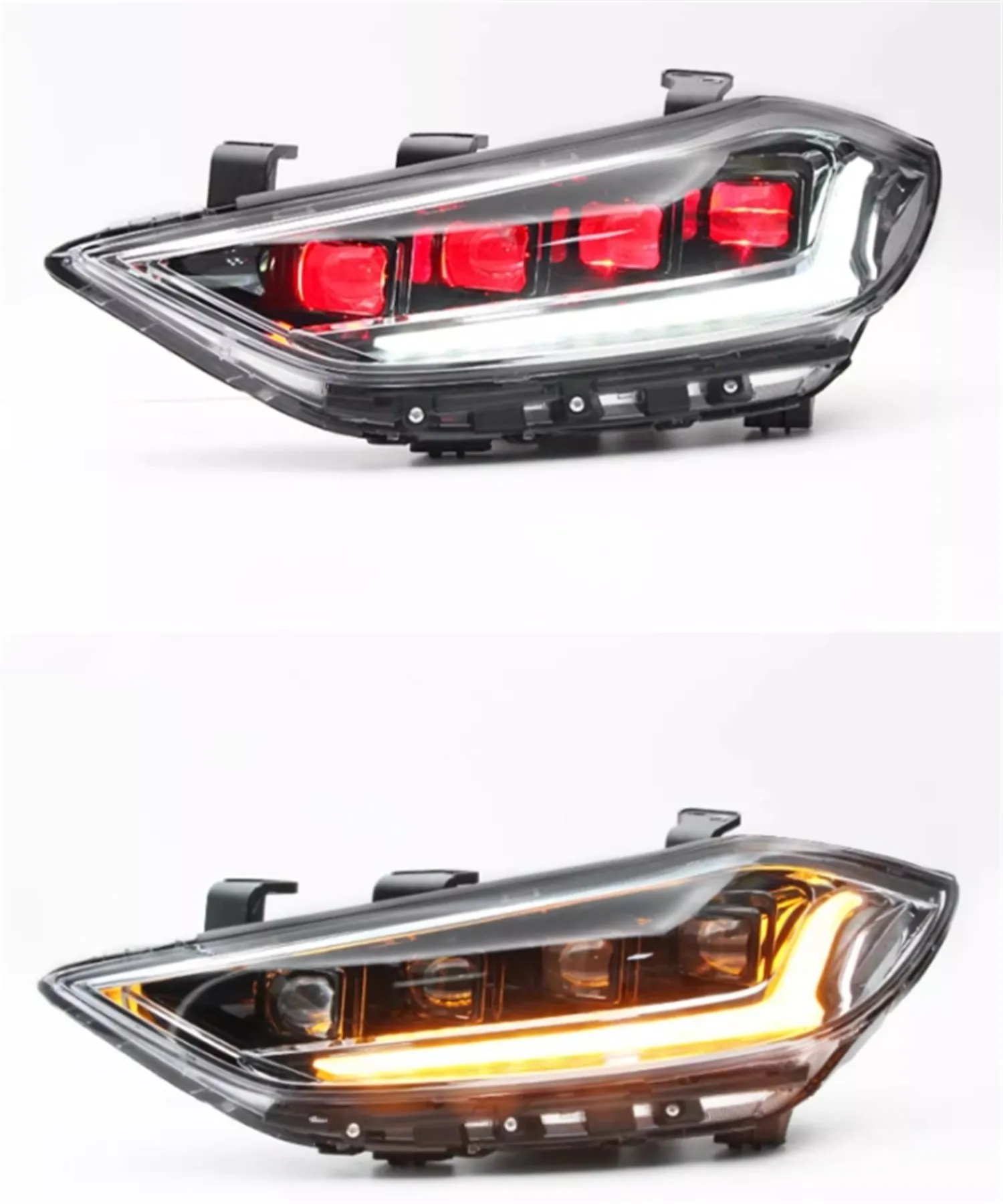 

Car LED Headlight headlamp for Hyundai Elantra 16-21 Daytime Running DRL Turn signal