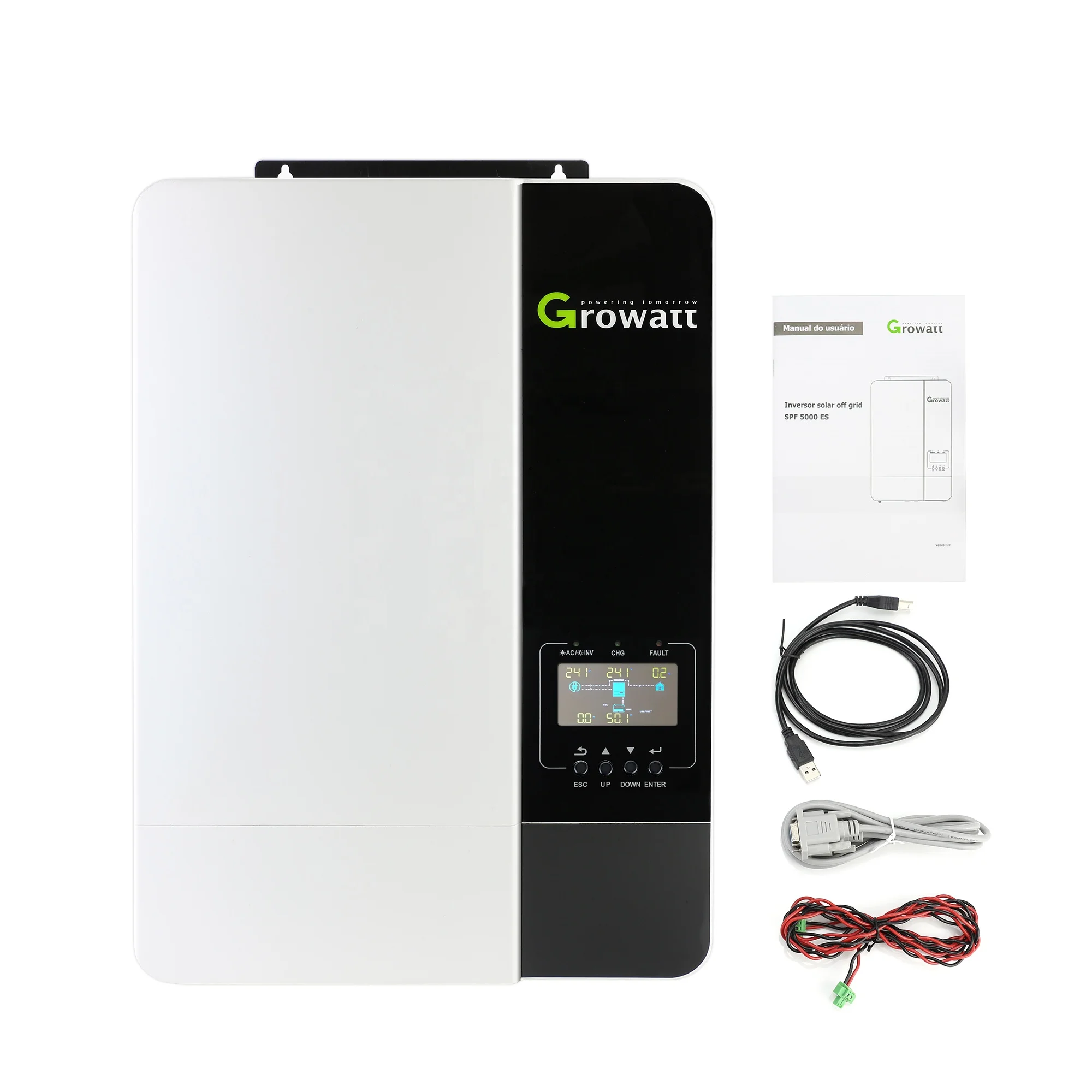 

GROWATT High Quality 48V DC SPF 5000 ES Growatt Solar Inverter Growatt Hybrid Off Grid Inverter