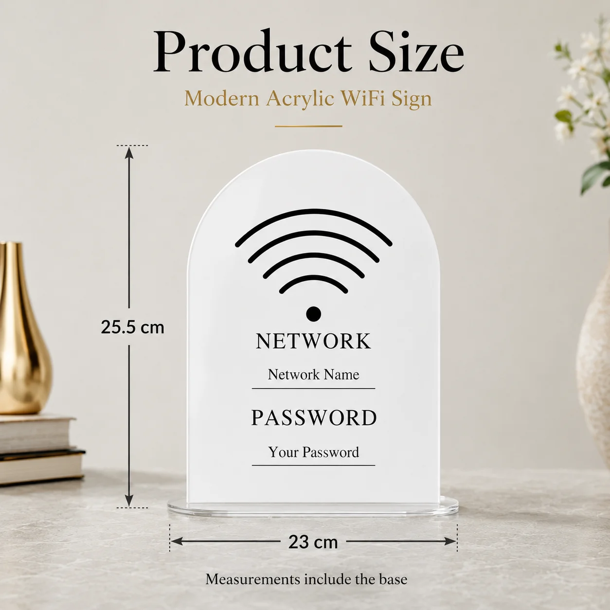 Custom Acrylic WiFi Password S - Airbnb Smart Home 评论和价格