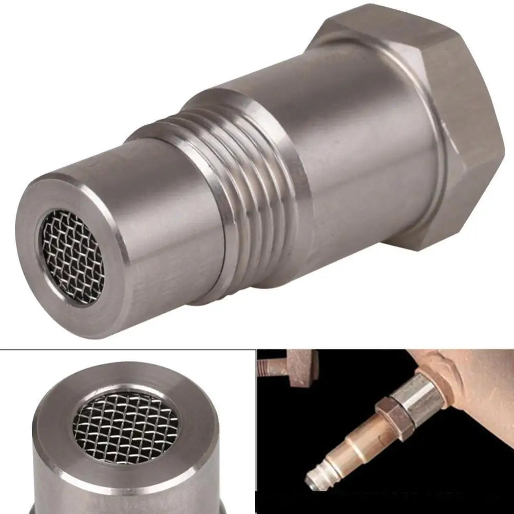 Hot Sale Universal Extension Filter O2 Sensor Connector Internal Stainless Adapter Auto Spacer Steel Thread M18*1.5 Extende P1T7