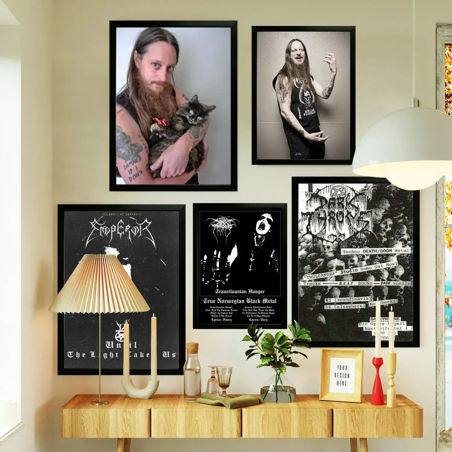 darkthrone Poster Prints Wall Art Canvas Painting Poster For Modern Family Living Room Home Decor