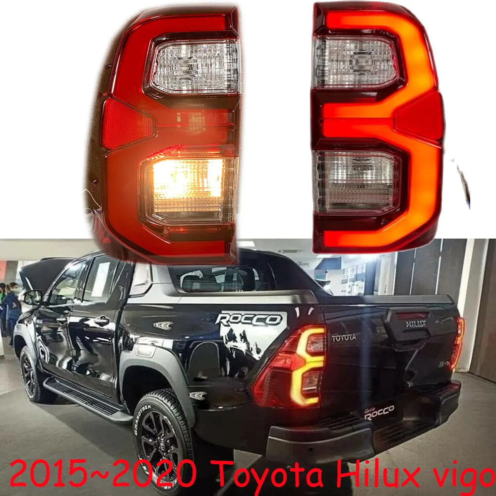 

car bumper tail light for Toyota Hilux vigo taillight Taillamp 2015~2020y car accessories for Toyota Hilux vigo fog lamp