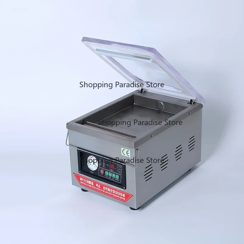 260 Vacuum Package Machine Small Size House Use Bank  Banknotes and Document Products Sealing Package Vacuum Packing Machine