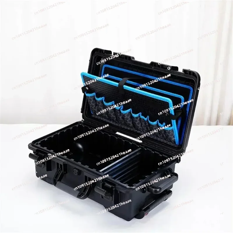Suitable for storing electric drills in toolbox organizers, outdoor hard boxes with handcart pockets for toolboxes,