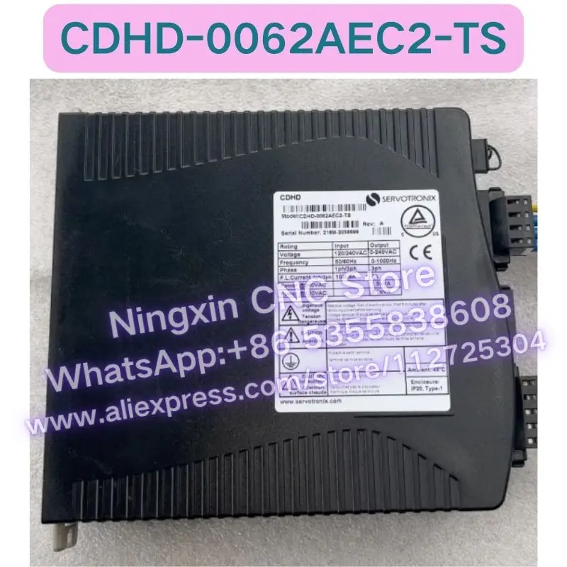 

Second-hand CDHD-0062AEC2-TS servo drive Functional test OK Fast delivery