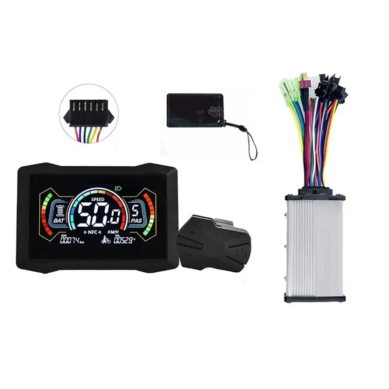 abzz-h7c-e-bike-lcd-color-meter-36v-48v-350w-motor-uart-type-c-lcd-display-electric-scooter-speedometer-sm6pin