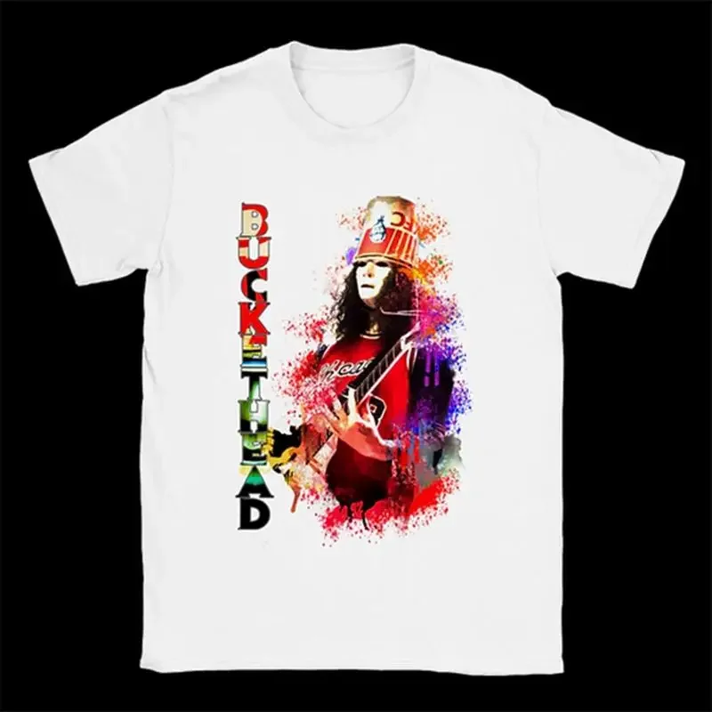 Buckethead T Shirt White Men And Women All Size S 5Xl