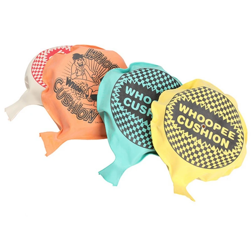 Self Inflating Whoopie Cushion Whoopee Cushion Goodie Bag Stuffers Party Favors Fart Toy Prank Tricky Bags for Kids Gift 16CM