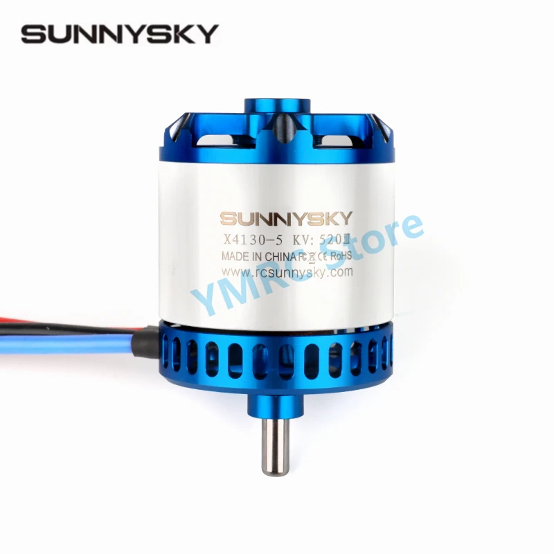 SunnySky X Series V3 X4130 KV380/KV420/KV520 6S Brushless Motors for RC Drone 70-90E 3D 3A Airplane Fixed Wing Helicopter