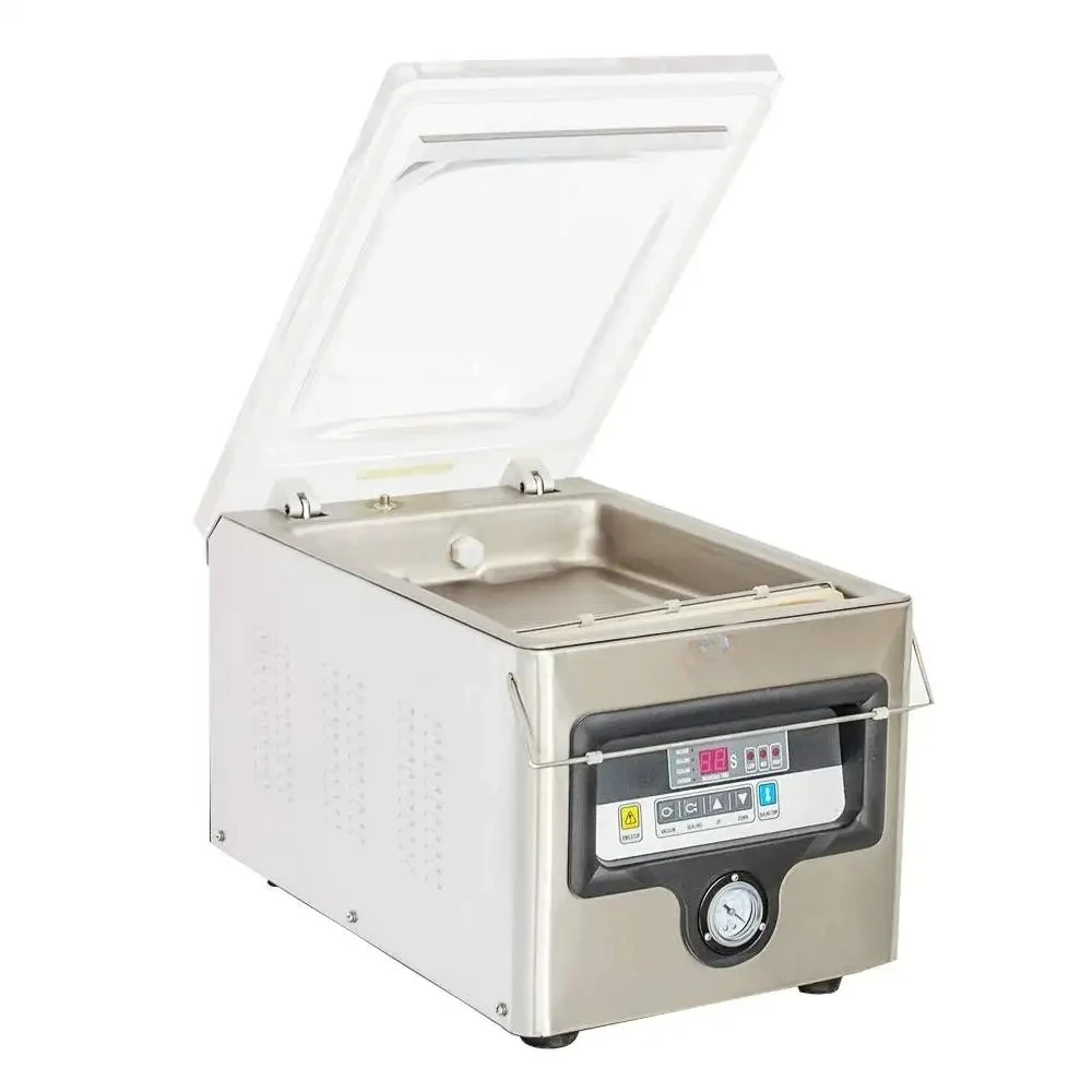 High Efficiency Commercial Vacuum Packaging Sealing Machine For Dry Grain Snack Food Fresh Goods Moisture Dust Proof Storage