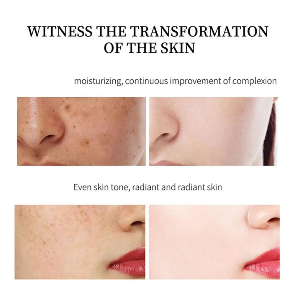 100g Nuova crema schiarente delicata per la pelle Crema sbiancante idratante liscia Lavaggio viso trasparente Cura quotidiana del viso