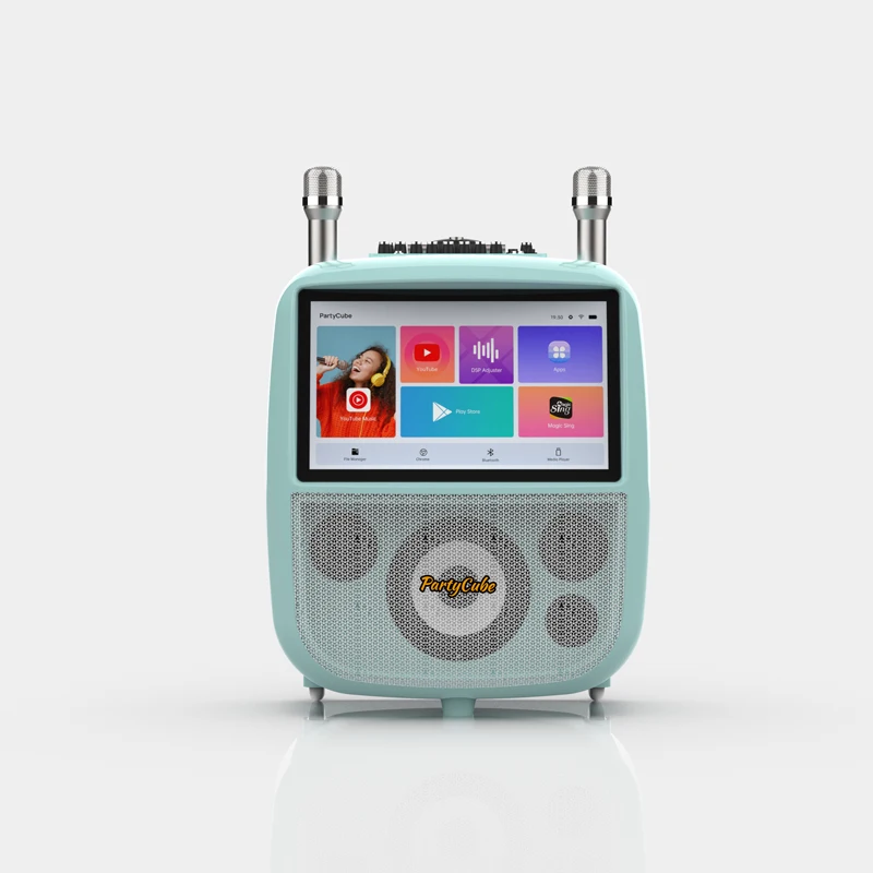 New Trend Speaker Promotion Price Portable 15.6 Inch Wooden Speaker Trolley