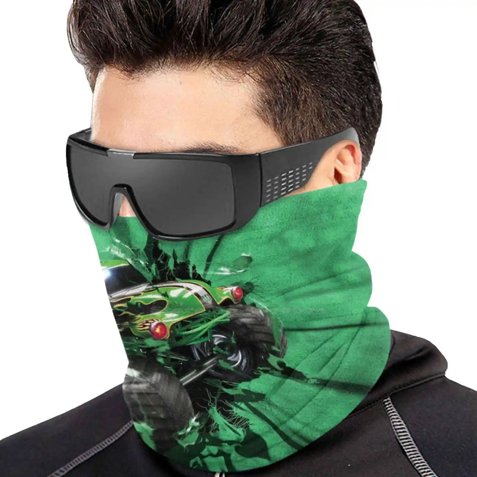 Панама для путешествий с рисунком монстр-ТРАКА